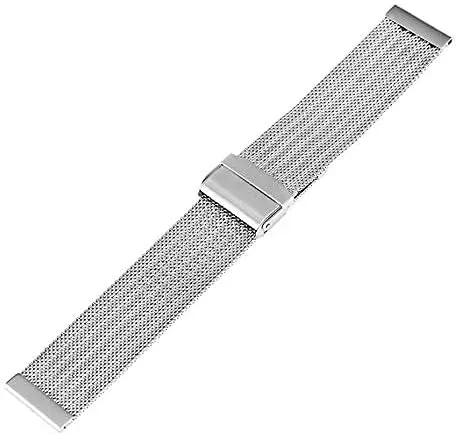 Steel Watch Wrist Band Replacement cite intercity revolutionary Wristband (Color : Rose Gold, Size : 18mm) Watch Strap,18/20/22/24mm Hook Buckle Mesh Stainless 
