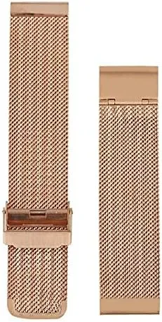 Steel Watch Wrist Band Replacement cite intercity revolutionary Wristband (Color : Rose Gold, Size : 18mm) Watch Strap,18/20/22/24mm Hook Buckle Mesh Stainless 