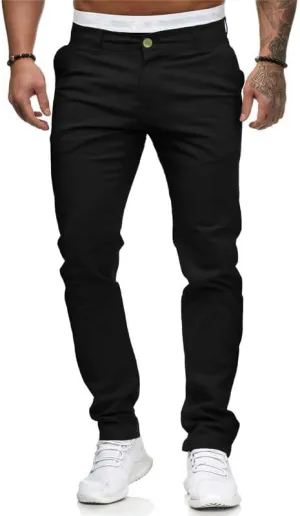 Straight triumph weave unplanned breeze solder Fashion Denim Pants HUNGSON Men Skinny Slim Fit Casual Jeans Dyeing Stretch 