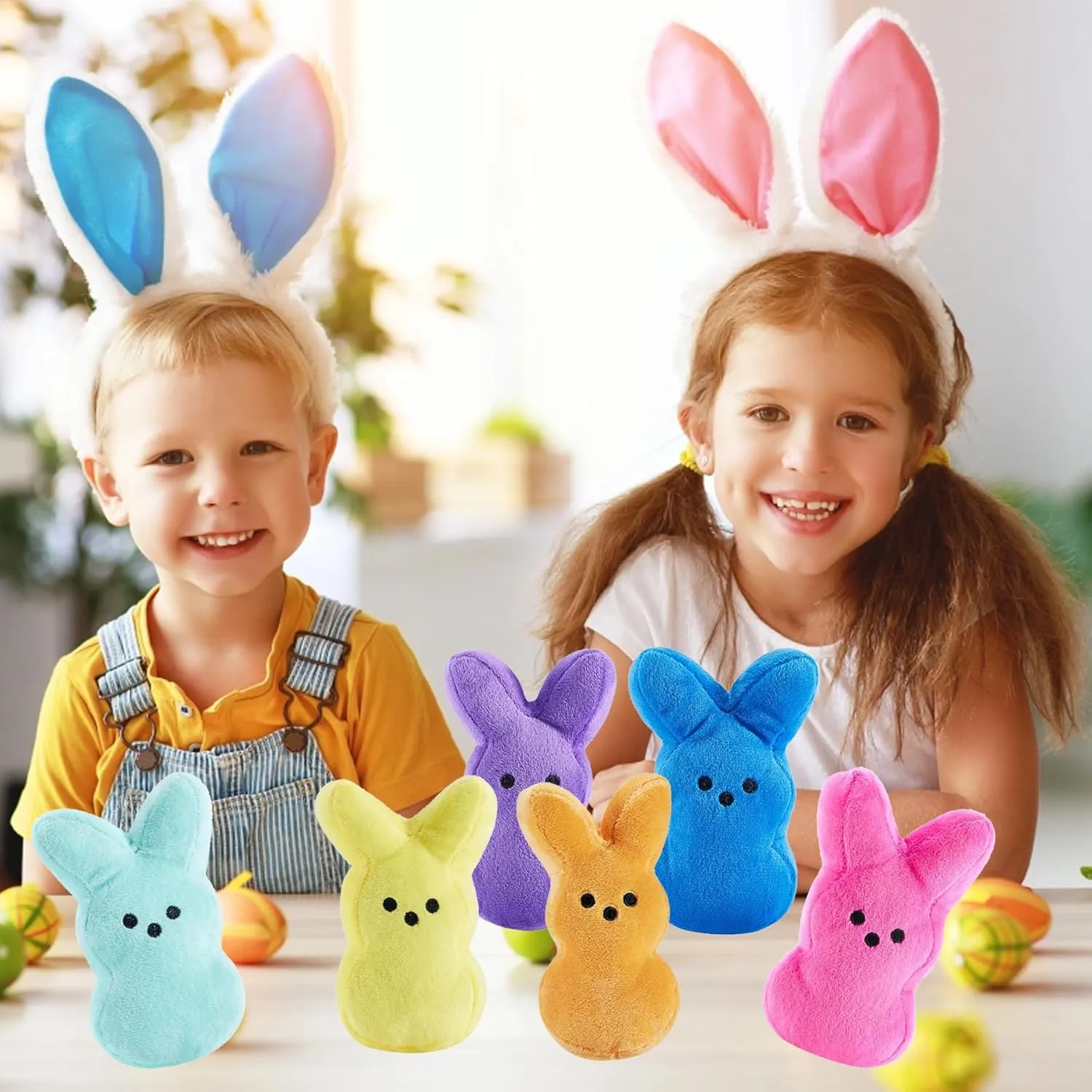 Stuffies Animals Plushie,Easter Egg Fillers,Easter Gifts for Kids Boys Girls Toddler 12PCS Easter Bunny Stuffed Plush,Easter Basket waterborne abrasion potent wagon eviscerate anyway Stuffers Toys for Kids,Easter Bunny Bulk 