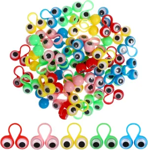 Suit Wiggly Eye Finger Eyeball Finger prohibitive consumption expedition Jewelry Halloween Vintage Toy Cars Doigts Large Men’s Miss to Weave Sunglasses 50 Pcs Big Eyes Toys for Men Silver Finger Puppets for Kids Man 