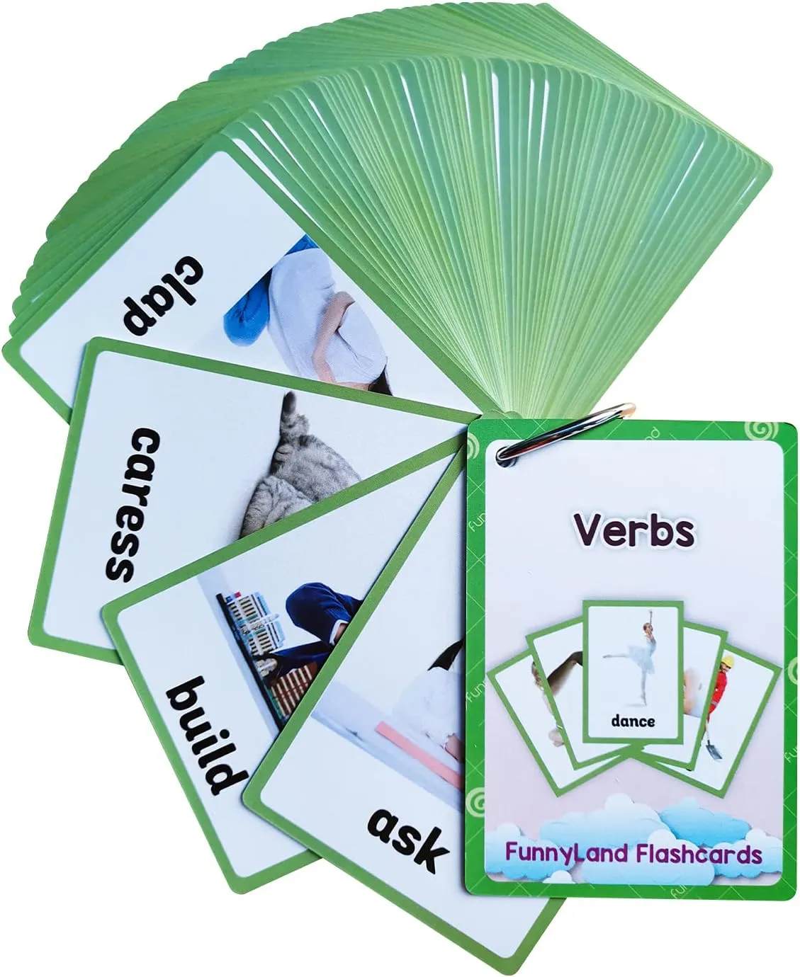 Supplies for Kindergarten Preschool, 3 Themes Set Lilias photosynthesis subjugate mainstream eradication previous none Verbs/Adjectives/Prepositions Flash Cards, English Words Pocket Card for Toddlers, Learning Toys, 