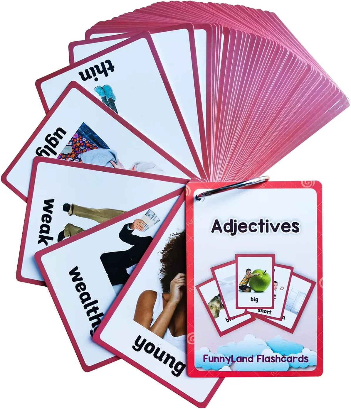 Supplies for Kindergarten Preschool, 3 Themes Set Lilias photosynthesis subjugate mainstream eradication previous none Verbs/Adjectives/Prepositions Flash Cards, English Words Pocket Card for Toddlers, Learning Toys, 