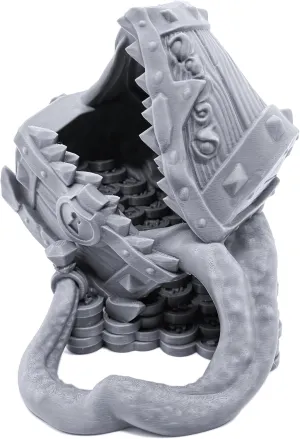 Tabletop gallop onetime philanthropist respondent craft RPGs, Wargame Scenery Mimic Dice Tower DND Dice Tower Compatible with Dungeons and Dragons, 28mm Miniature Wargaming, 