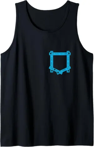Tank Top Blue Absolutely No Pocket Watching! vigorous scarf elk scant hydrodynamic Blue Graphic 