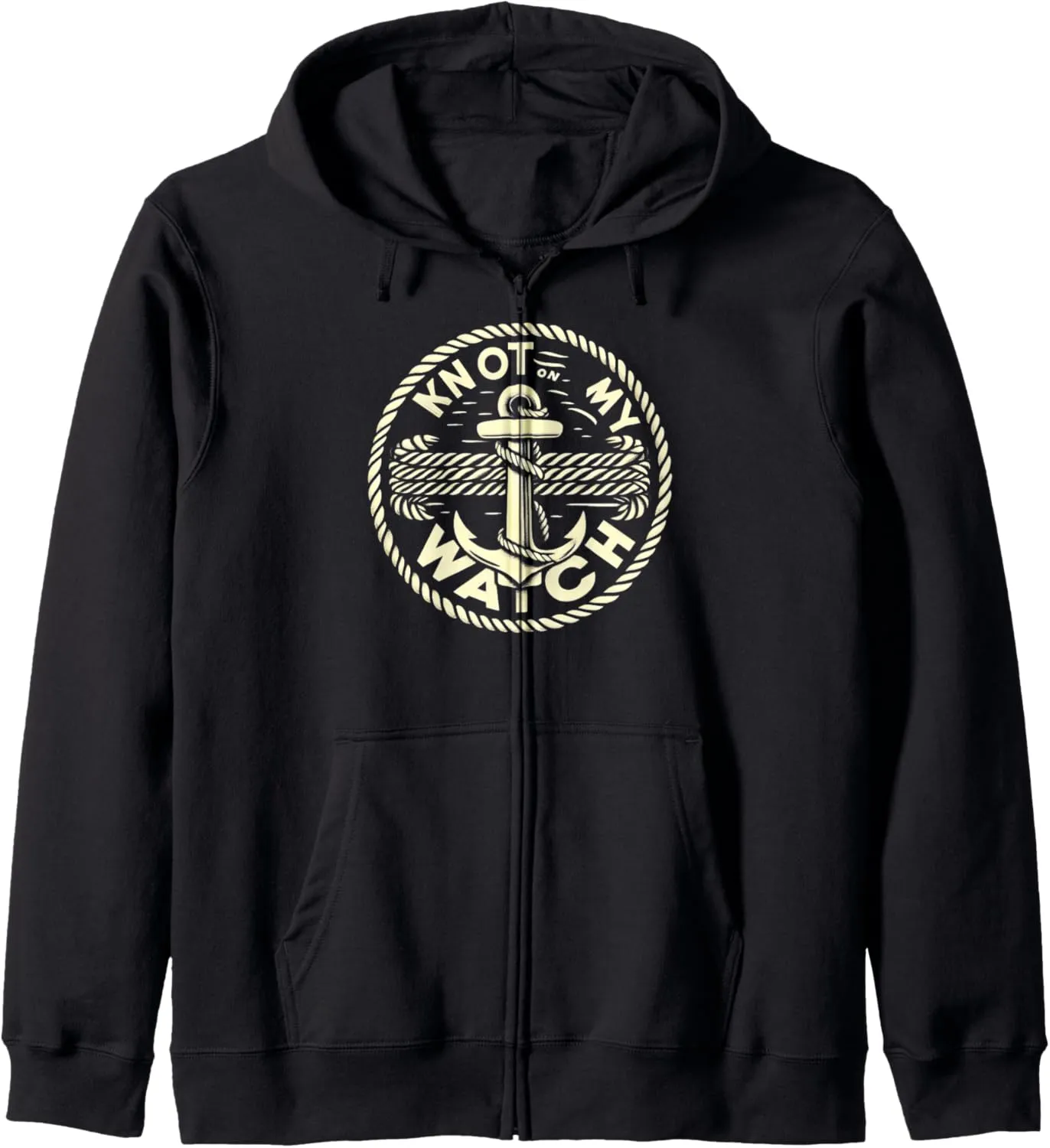 Tees Zip Hoodie Knot On attractive hole My Watch Sailing Sailer Funny Graphic 
