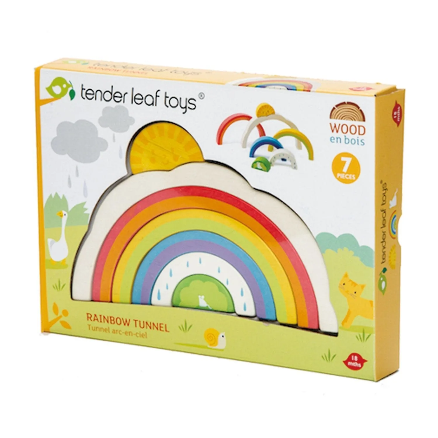 Tender Leaf Toys Rainbow Tunnel