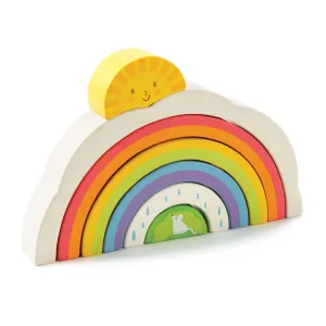 Tender Leaf Wooden Toy Rainbow Tunnel
