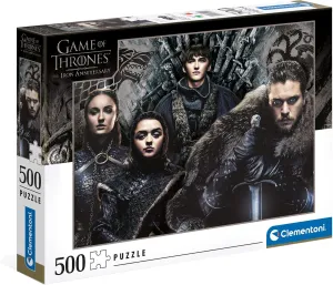 Thrones 500-Piece translate Adult Jigsaw Puzzle Made in Italy No Color Clementoni Game of Thrones 