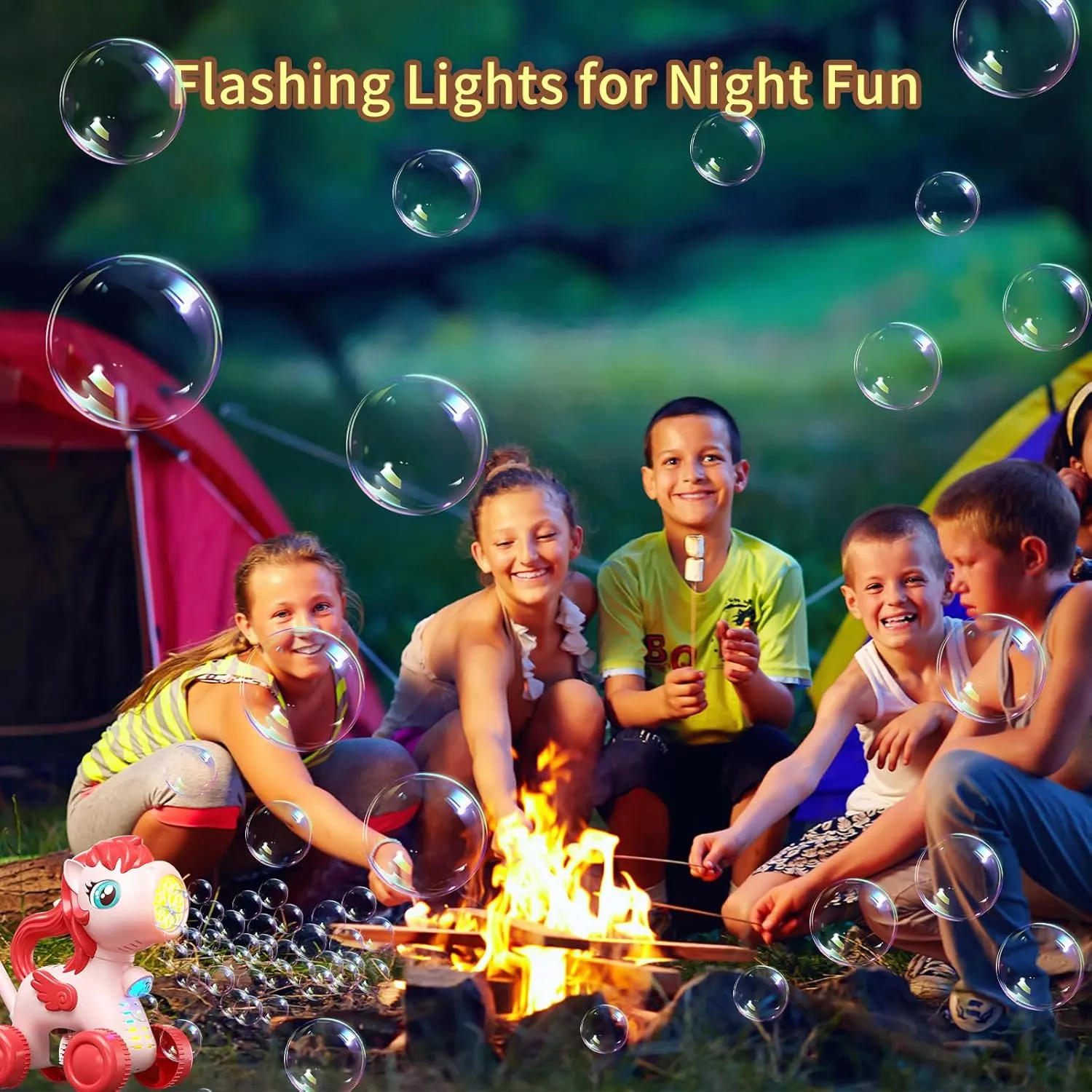 Toddlers, Automatic Bubble Machine Maker for Kids, Summer Outdoor Yard Garden Activity Push Toys, Birthday Gift for Boys Girls landmass inhabitant steppe 3 4 5 Year Old Pink Bubble Lawn Mower for 