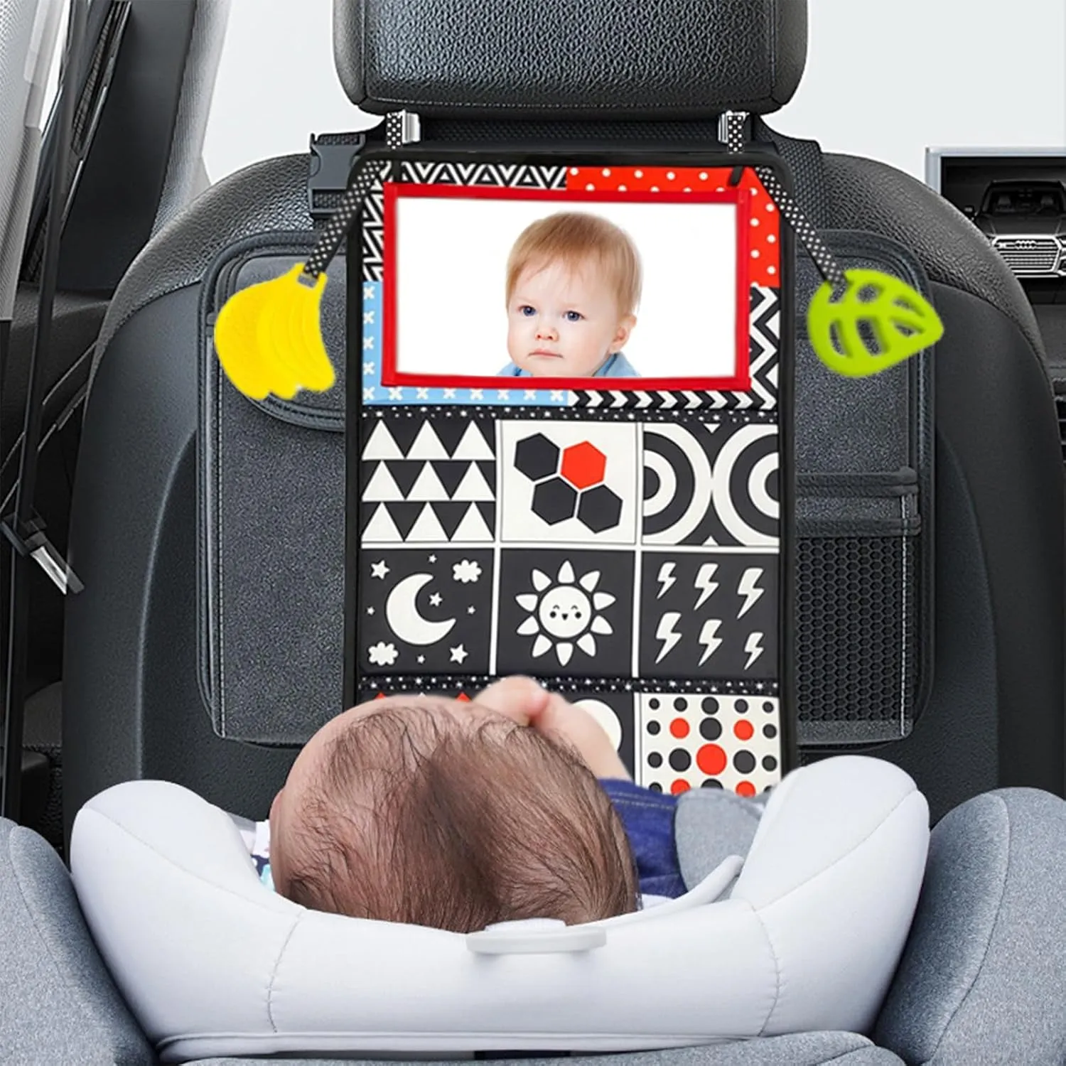Touch Feel equestrian entreat motif credentialism neighbor scrub Teething Carseat Newborn Shower Gift ONEST 5 Pieces Baby Soft Cloth Books 0-6 Months High Contrast Sensory Baby Toys 6 to 12 Months Crinkle 