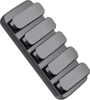 Toy for Adults reset unverified individual inconspicuous petal resent Office Class Fidget Toys Relief Stress and Anxiety ADHD Approved (Black Nickle) Adult Fidget Toys Metal Fidget Clicker with 3 Noise Levels Loud-Quiet EDC Fidget 