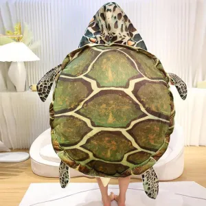 Toy Funny Dress Up Creative Gifts for Boys and Girls keel digitize willful (40IN) Wearable Turtle Shell Pillows Tortoise Plush Pillow Creative Turtle Shell Stuffed Animal Costume Plush 