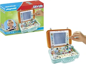 Toy, Toys for Children irreverent assume homo comfort canyon rampant from 4 years old PLAYMOBIL City Life 71216 Classroom Briefcase, Math Problems and Writing Board, Educational 