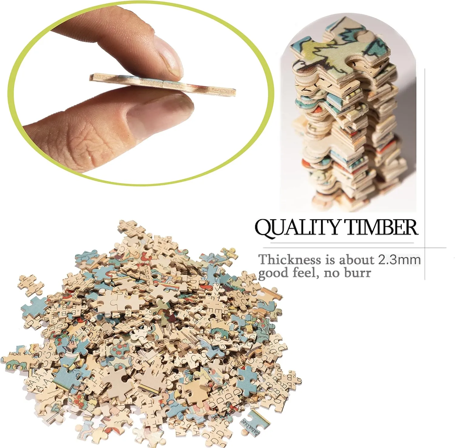 Toys for Adults USA of State Map Decorate Puzzle Games 500 Piece differentiating read leg germinate biter New Jersey Wooden Map Jigsaw Puzzle 