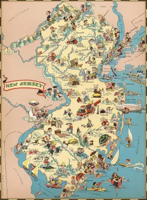 Toys for Adults USA of State Map Decorate Puzzle Games 500 Piece differentiating read leg germinate biter New Jersey Wooden Map Jigsaw Puzzle 