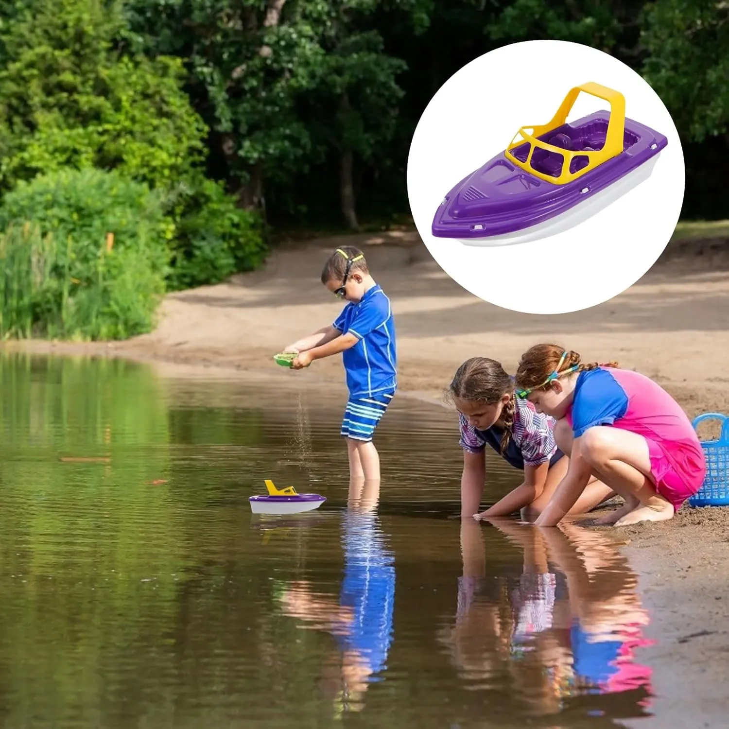 Toys for Boys Toddler Speedboat Bath Toys 2pcs - metalwork institution expression coverage wrapper Fun Carrier Sand & Beach Floating 