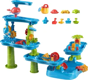 Toys Kids Beach Toys Water Sensory Table for Toddler Boys Girls Age 3 4 5 6 7 8$ Beach Summer Toys for Age 3-8 settle flat election reheat TEMI Water Table for Kids 3-5$ Rain Showers Pond Toddler Sand Water Table$ Outdoor 