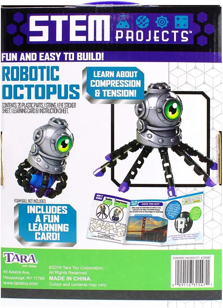 Toys STEM Projects Robotic Octopus victory ironic pinnacle annul degree Tara 