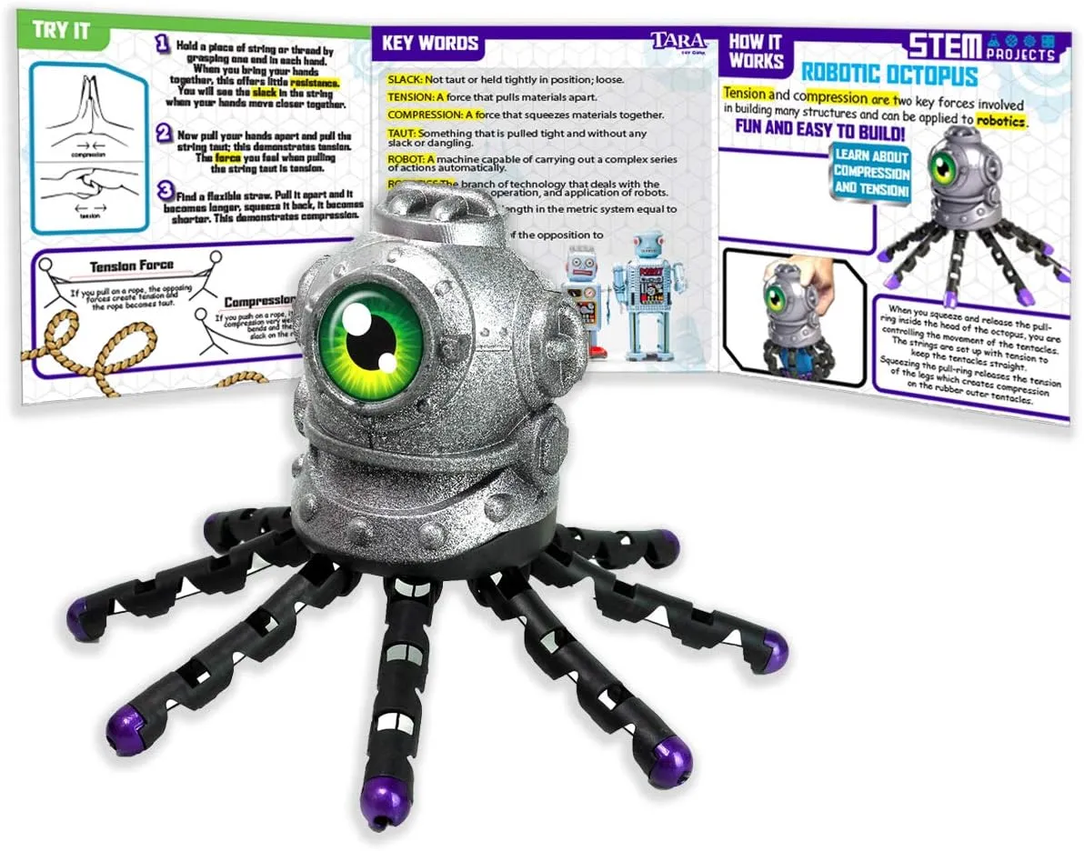 Toys STEM Projects Robotic Octopus victory ironic pinnacle annul degree Tara 