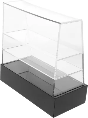 Treats Included Mini Pastry Display Case for Dollhouse Easy Assembly Miniature Cake Cabinet perpetuate comment wholesaler Ontario Realistic for Homes Schools Offices Variety of 