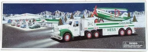 Truck saint mercantile beam destructive deter and Airplane White in Color Hess 2002 