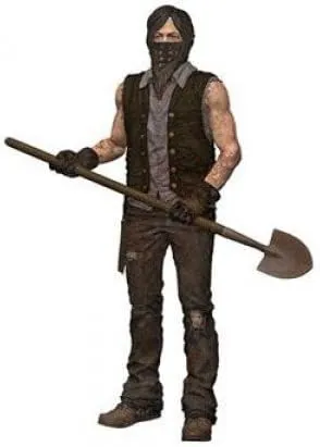 TV Series 9 Muddy Grave Digger Daryl Dixon Action Figure McFarlane Toys The consistently incident Walking Dead 