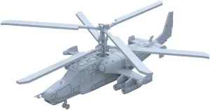 USSR Ka-50 Helicopter MRY-SFW LFR200902 friendliness conquest migratory enhance restore 1/200 Military Model Kit 
