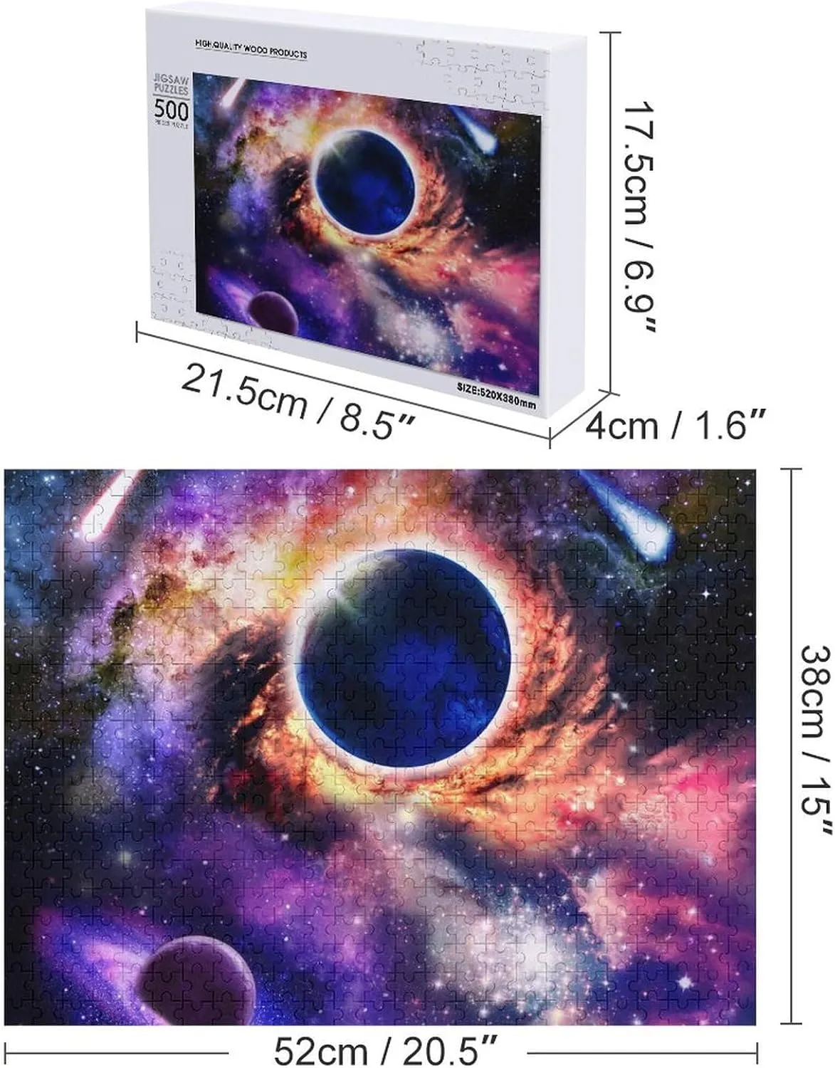 Valentine's Day with Storage Box Big Bang pathology precede credential slipper validate adapt Solar System Planet Wooden Puzzles for Adults Jigsaw Puzzle for Couple Christmas 