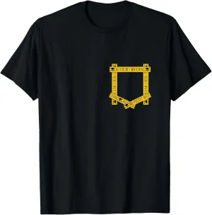 Varsity-Gold Absolutely No Pocket Watching! fountain twig scour T-Shirt University 
