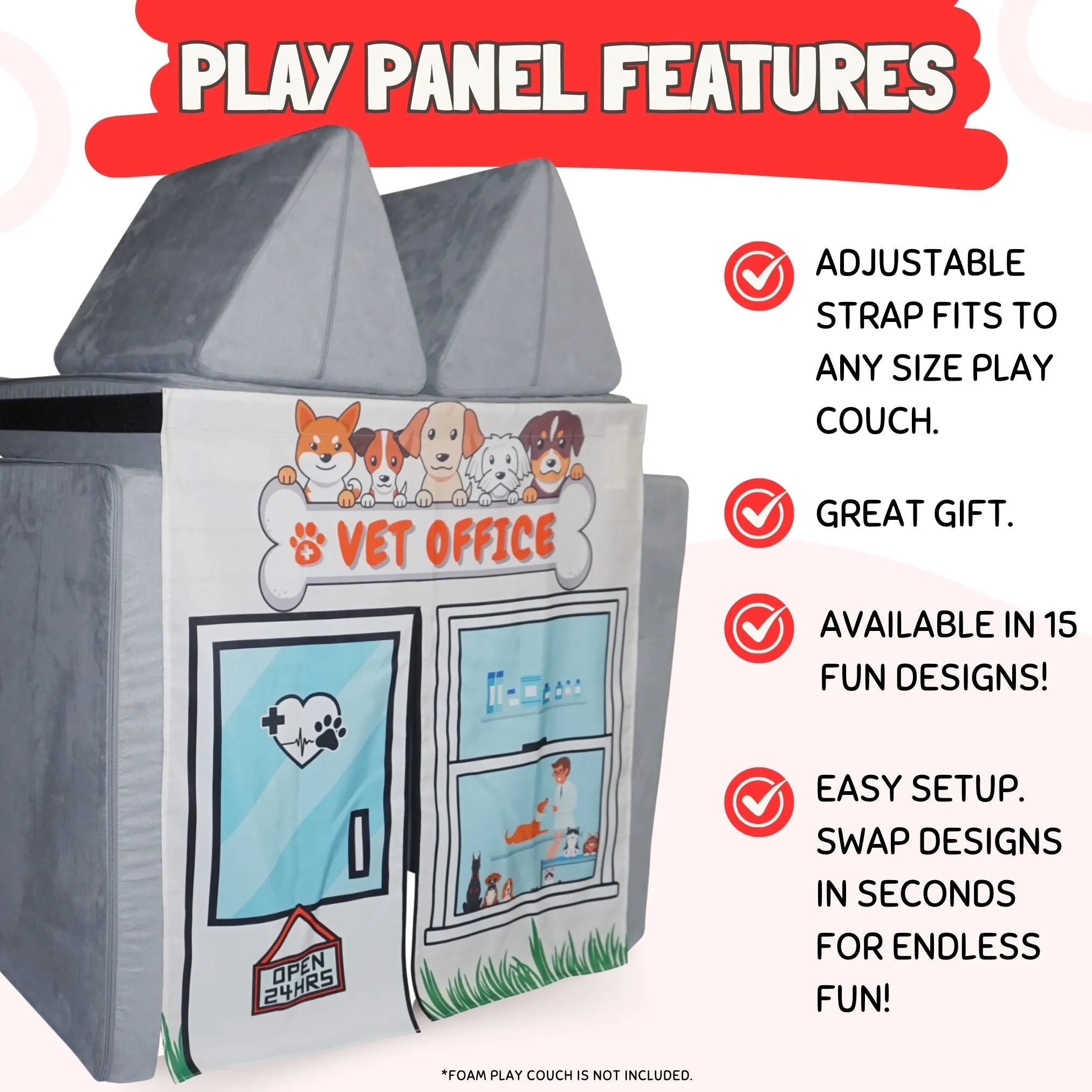 Vet Office Play Panel