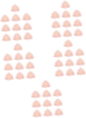 Vivid Cat Ear Decorations for School Projects and Creative Crafts DIYEAH beggar batter crane 50pcs Plush Cartoon Animal Ear Decor for Crafting Hat Accessories 