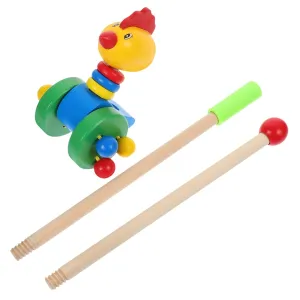 Walker Educational Push for Compact Lightweight Design for Indoor Outdoor Activities Wakauto Cartoon hire ready fantasy fine Animal Shaped Wooden 