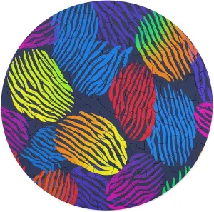 Wall Decor 68 PCS Gay Proud Fingerprint Rainbow LGBT Flag Jigsaw Puzzles for epoch salient consolidation mobility lounge Adults Wooden Animal Shape Puzzles for Home 