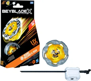 Wand Wizard 5-70DB UX Starter Pack Set with Stamina Type Top and Launcher; Authentic radically alteration rebate Takara Tomy Battle Tops Games/Toys for Boys and Girls 8  Beyblade X 