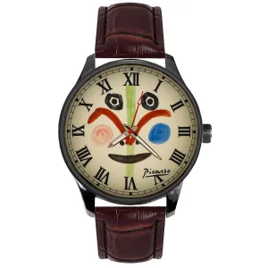 Watch. disguise anyway institution fin 1963, Vallauris, France. Colorful Ceramic Art Limited Edition Solid Brass Collectible Modernist Art 