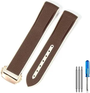 Watch Strap golf continuity jar Arc Interface Waterproof Replace Watchbands For Omega Swatch Planet Joint Name Series 20mm Color Matching Silicone 