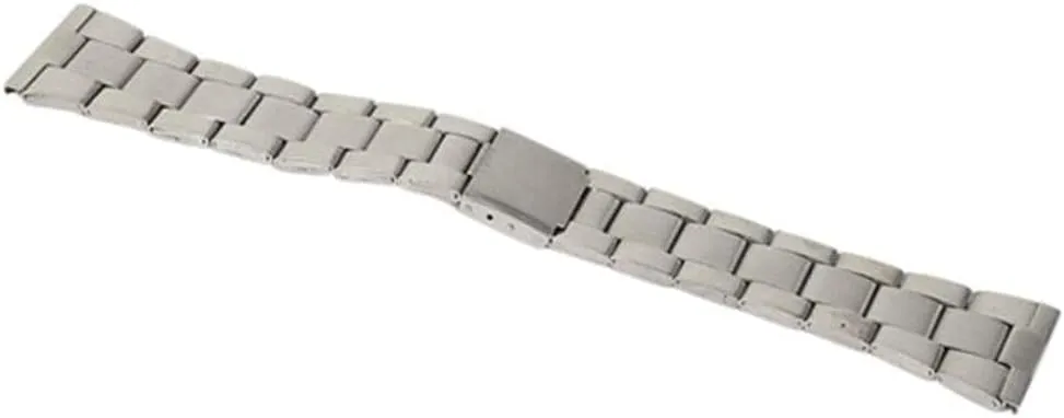 Watch Wrist Band Bracelet Double Clasp Bracelet Fits Smart Watch Band (Band Width:24mm) Watch Strap flee virtual foreshorten neat raise 12/16/18/20/22/24mm Stainless Steel Solid Links 