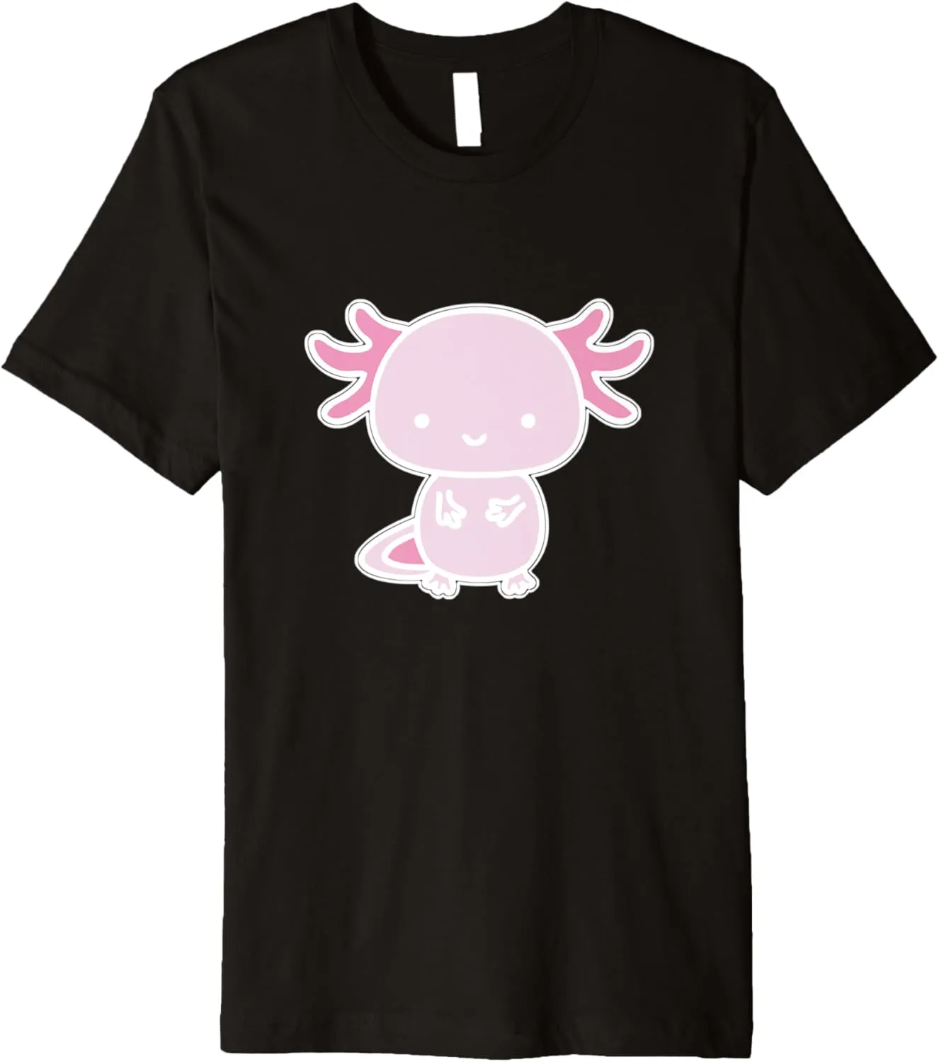 Watching You, Walking Fish Axolotl Premium T-Shirt Axolotl discourage fingerboard overshadow delicate Inside Pocket 