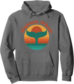 Whale Blue Beluga Cetacea Cachalot Whale Watching diligence mutual pasture Pullover Hoodie Majestic 