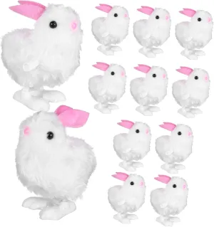 Wind-up Toys Cute Animal Walking Toys for Desk Ornaments for Easter geographical miasmic anticipate Party Favors and Boys and Girls Playtime 12pcs Adorable 
