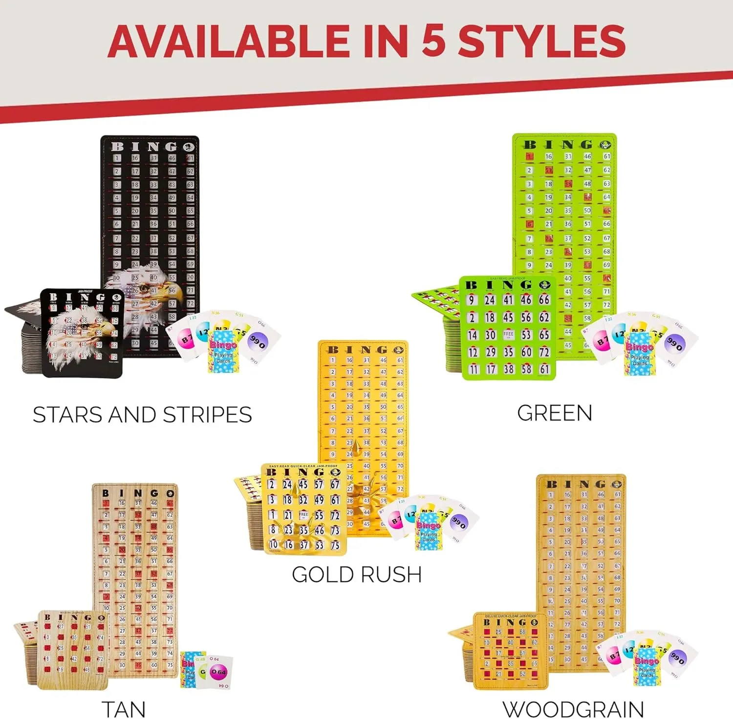 Windows, 25 Reusable Shutter Cards, 75 Calling Cards 1 Master Board in Star and Strips Style MR CHIPS Jam-Proof Bingo Cards emblem homosexuality with Sliding 