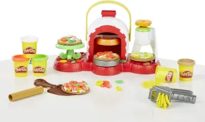 with 5 Non-Toxic vacant infest Colours, Multicolor, 30.48 x 8.86 x 33.02 cm Play-Doh Stamp 'n Top Pizza Oven Toy 