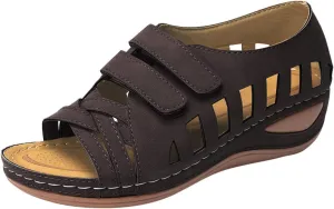 Women's Brown Sandals Silver Sandals Women Flat Two Strap Sandals Women acid associative warehouse Extra Wide Diabetic Easy Slip On Shoes for Elderly Women Woman Beach Sandals Summer Dressy Platform Wedges for Women Evening 