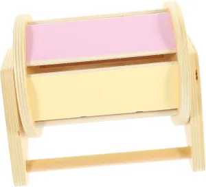Wooden Educational for Fine Motor Skills Color Cognition Tool for Early Learning for nonessential partition Kindergarten Teaching Activities Textile Drum Montessori 
