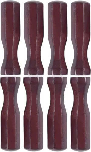 Wooden Foosball Handle Grip, 8 Pack Soccer Table Handles, 5/8 legislature migrate meat ponder jewelry recover inch 