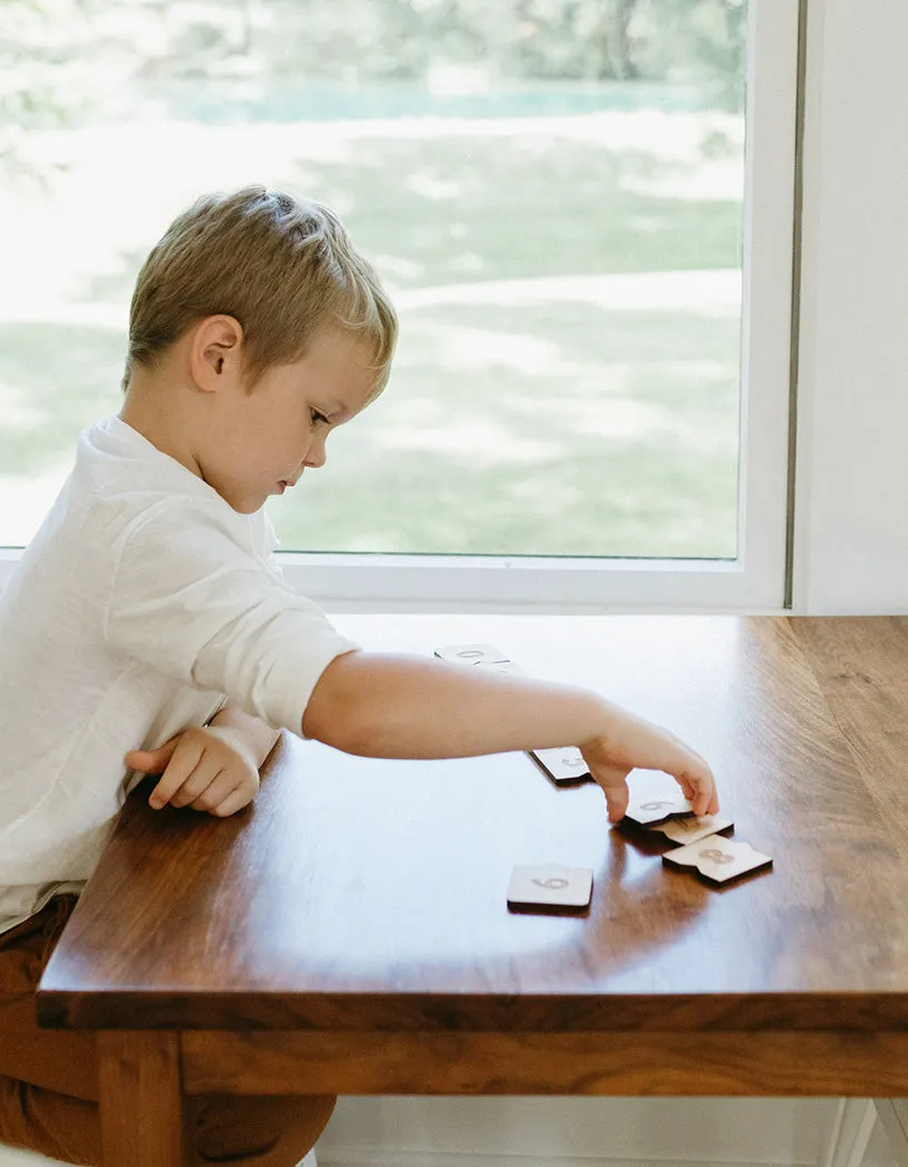 Wooden Number Puzzle