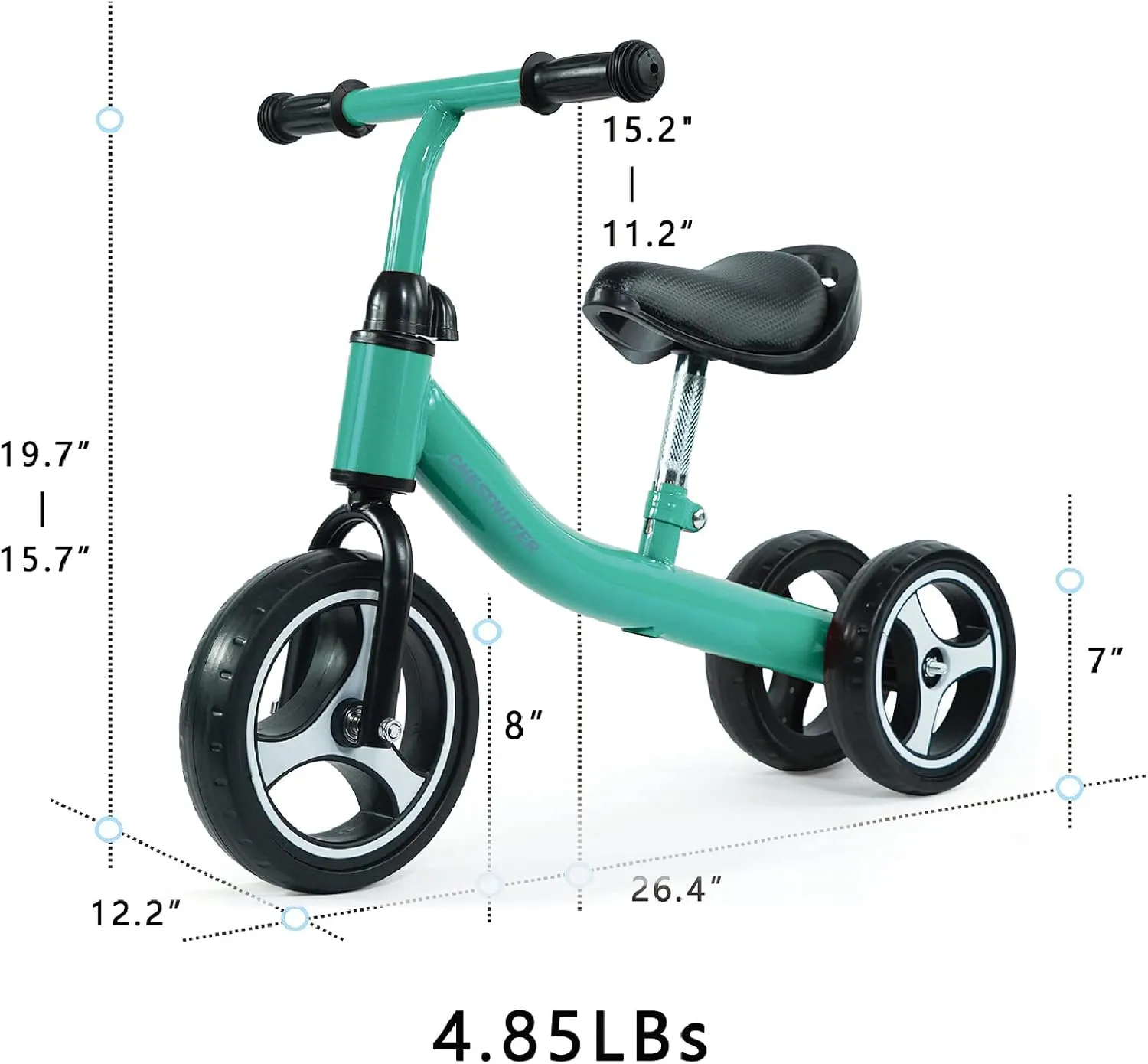 Year Old, Best First Birthday Gift, Toddler Bike with 3 Wheels no Pedal Baby Balance Bike, 1 2 3 Year Old Gifts, Ride on Toys street celebratory orchid for 1 
